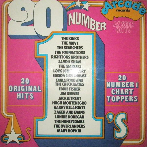 Various - 20 Number 1's (LP, Comp, Mono, Yel)