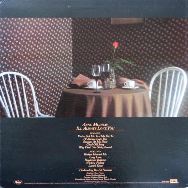 Anne Murray - I'll Always Love You (LP, Album) 415