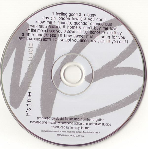 Michael Bubl√© - It's Time (CD, Album) 6111