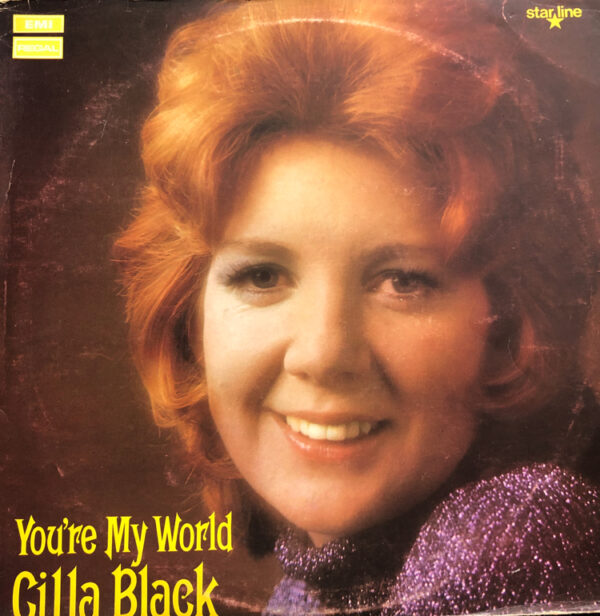 Cilla Blacks You're My World LP Vinyl Record Album Cover Front