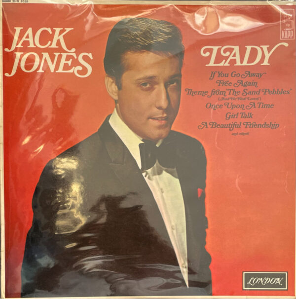 Jack Jones - Lady Vinyl LP Album (LP Record)
