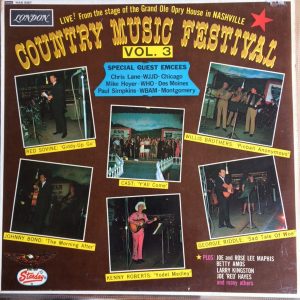 Various - Country Music Festival Vol 3 (LP, Comp) 11784