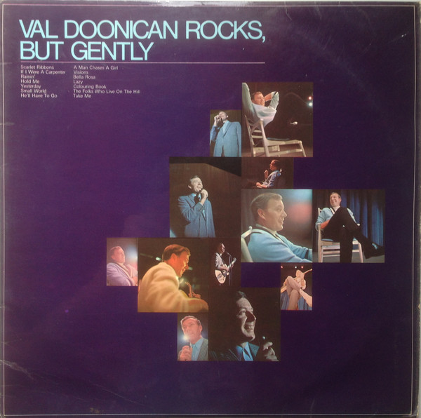 Val Doonican - Val Doonican Rocks, But Gently (LP, Album, Blu) 11098