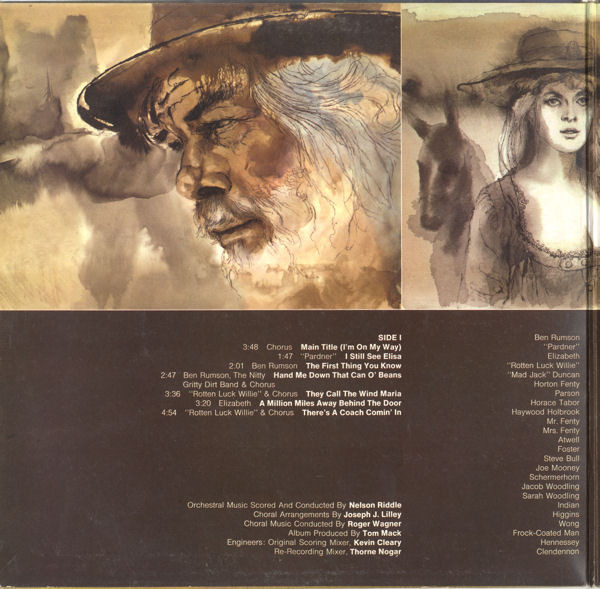 Various - Paint Your Wagon (Music From The Soundtrack) (LP, Gat) 8402