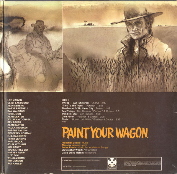 Various - Paint Your Wagon (Music From The Soundtrack) (LP, Gat) 8403