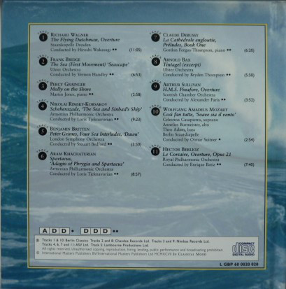 Various - Sounds Of The Sea (CD, Comp, Boo) 13488