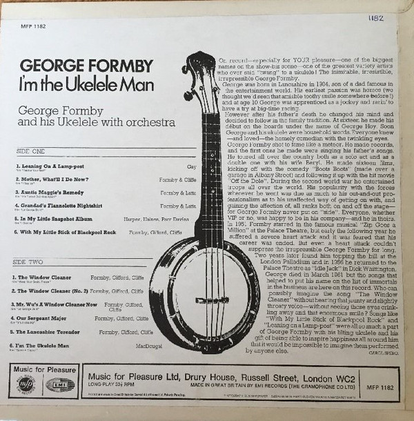 George Formby - I'm The Ukelele Man (LP, Comp, Mono) 8968
