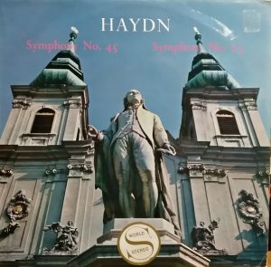 Joseph Haydn - S√ºdwestdeutsches Kammerorchester, West German Mozart Orchestra - Symphony No. 45 / Symphony No. 73 (LP) 13850