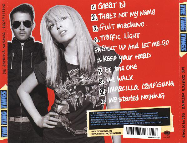 The Ting Tings - We Started Nothing (CD, Album) 10615