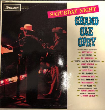 Various - Saturday Night At The Grand Ole Opry (LP, Comp, Mono) 7886