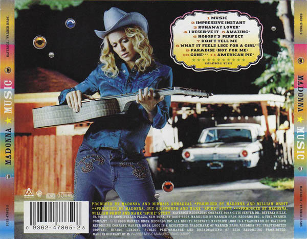 Madonna - Music (CD, Album) (Good (G))9628