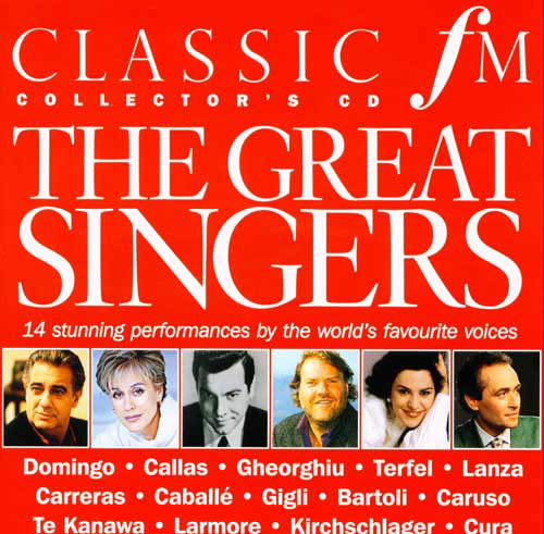 Various - The Great Singers (CD, Comp, Promo) 14035