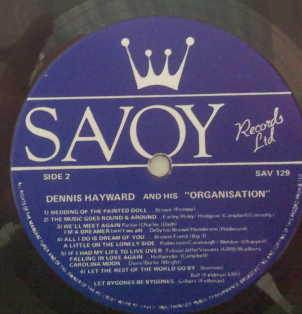 Dennis Hayward's Organisation - Happy Dancing