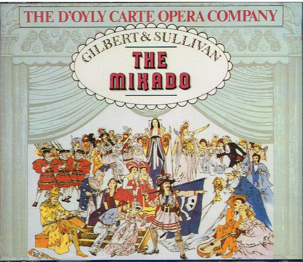 Gilbert and Sullivan - The D'Oyly Carte Opera Company* - The Mikado (2xCD, Album, RE, RM) 13586