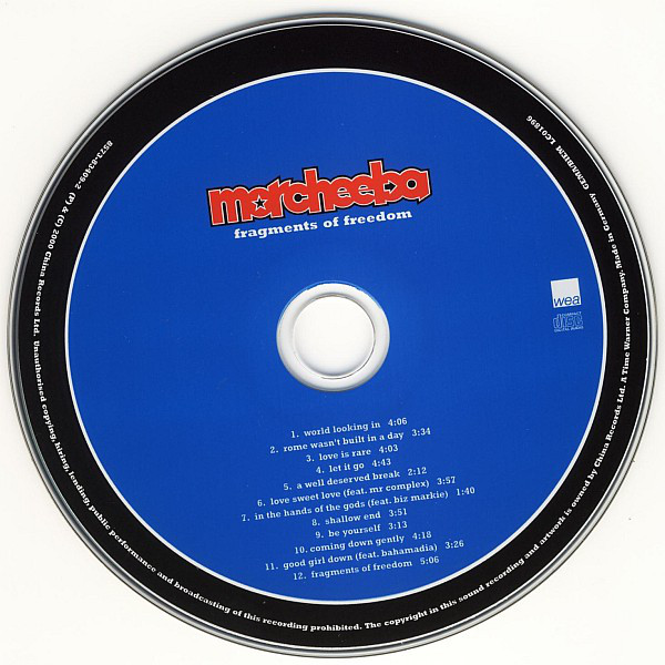 Morcheeba - Fragments Of Freedom (CD, Album) 10568