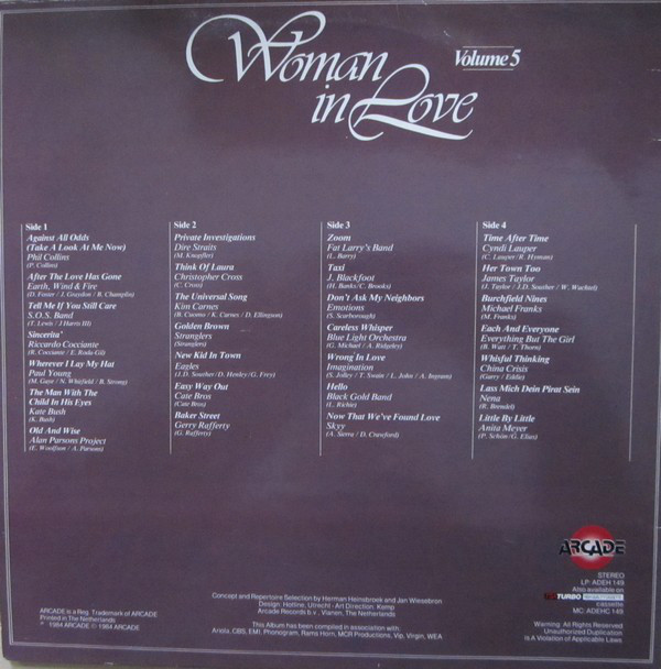 Various - Woman In Love Volume 5 (2xLP, Comp) 12772