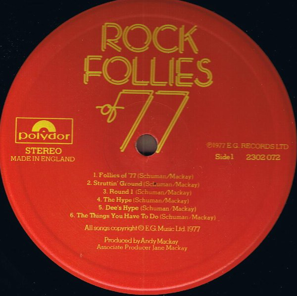 Julie Covington, Sue Jones-Davies, Charlotte Cornwell, Rula Lenska - Rock Follies Of 77 (LP, Album) 7502