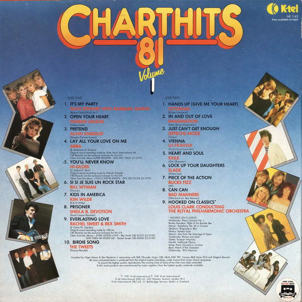 Various - Chart Hits 81 Volume 1 (LP, Comp) 11294