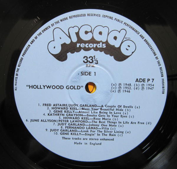 Various - Hollywood Gold (LP, Comp) 8770