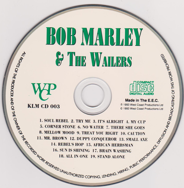 Bob Marley and The Wailers - Pearls Of The Past Bob Marley and The Wailers (CD, Comp) 9523