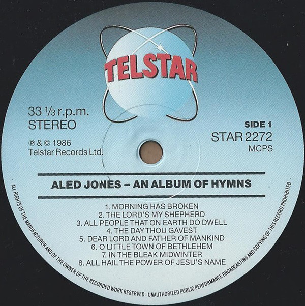 Aled Jones - An Album Of Hymns (LP, Album) 12523
