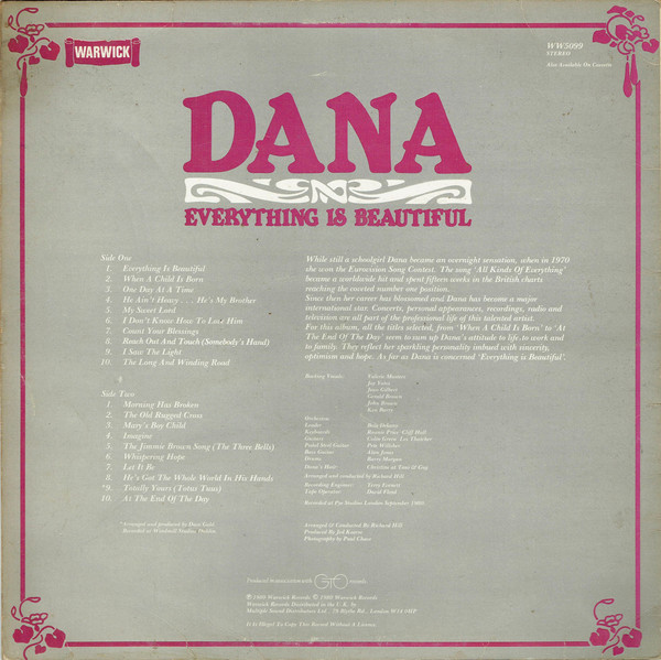 Dana (9) - Everything Is Beautiful (LP) 12228