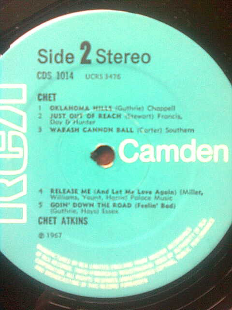 Chet Atkins - Chet (LP, Album) 9467