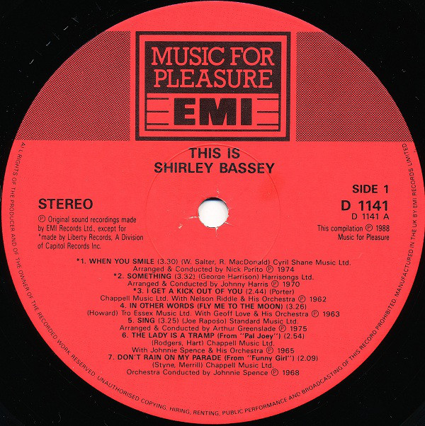 Shirley Bassey - This Is Shirley Bassey (2xLP, Comp) 7792