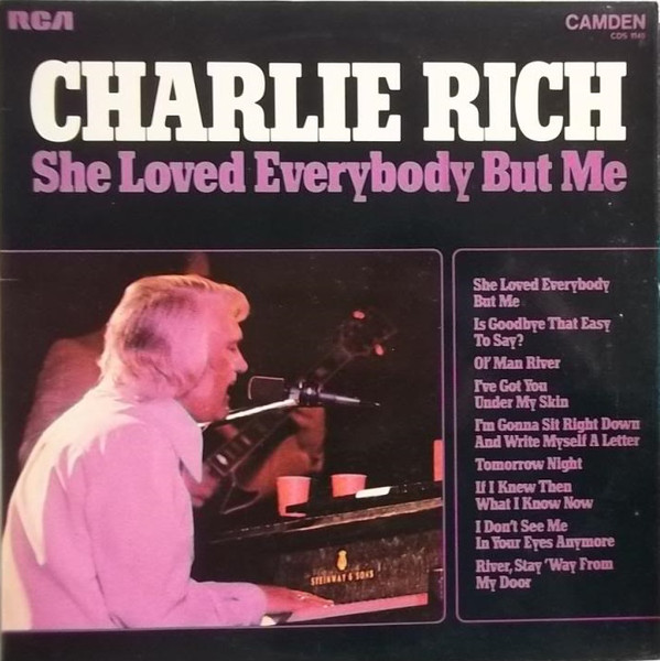 Charlie Rich - She Loved Everybody But Me (LP, Comp) 14116