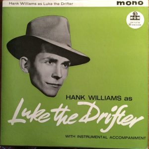 Hank Williams - Hank Williams As Luke The Drifter (10", Mono) 7685