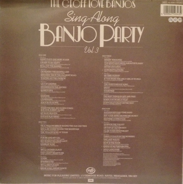 The Geoff Love Banjos - Sing-Along Banjo Party Vol. 3 (2xLP) 11556