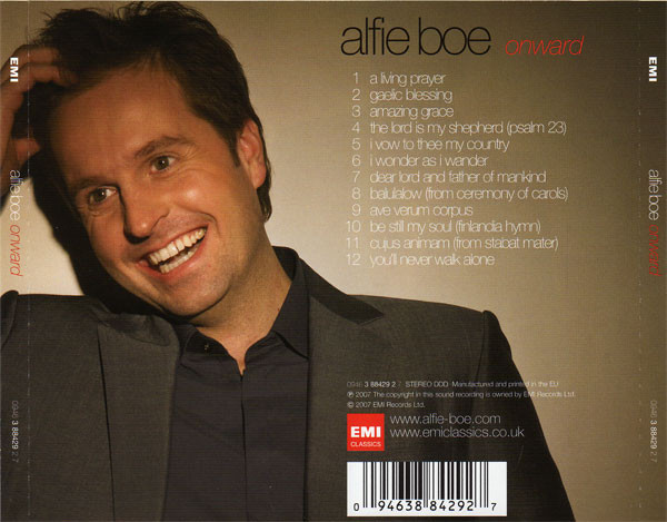Alfie Boe - Onward (CD, Album) 10220