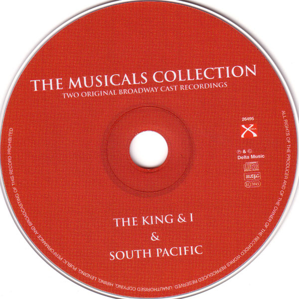 Various - The Musicals Collection - The King and I / South Pacific (CD, Comp) 9648