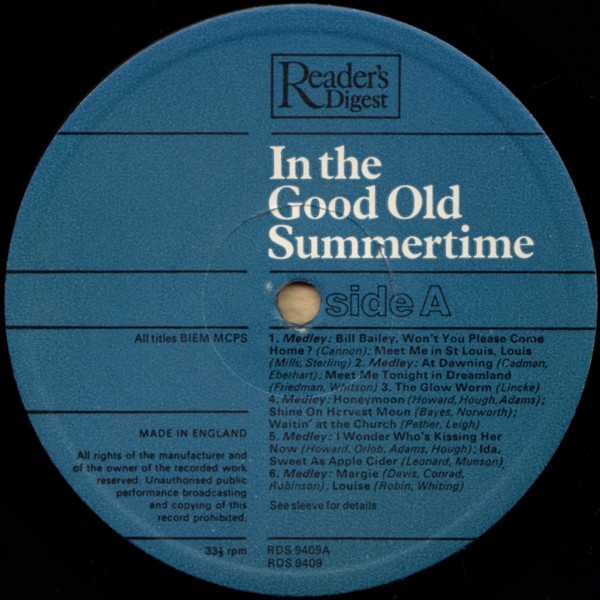 Various - In The Good Old Summertime (LP, Comp) 13773