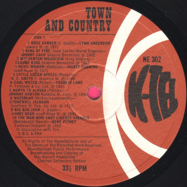 Various - 20 Town and Country Greats (LP, Comp, Ltd) 10973