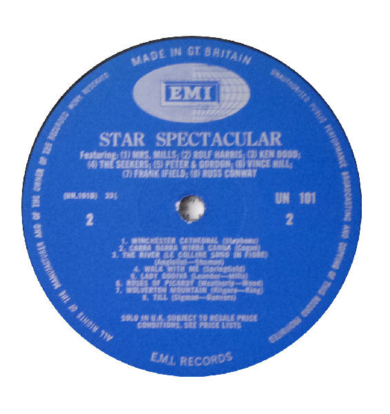 Various - Star Spectacular (LP, Comp, Mono) 7878