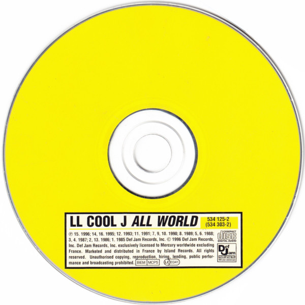 LL Cool J - All World (CD, Comp, RE) 9991