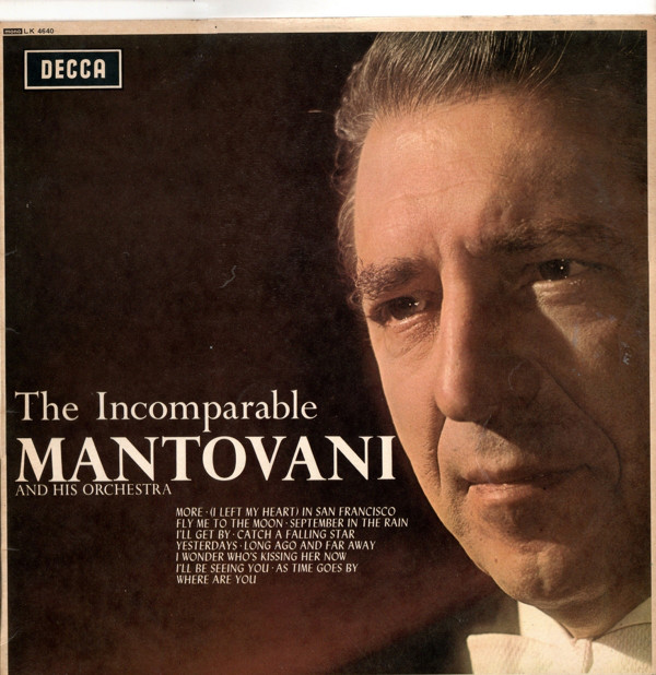 Mantovani And His Orchestra - The Incomparable Mantovani (LP, Album, Mono) 11107