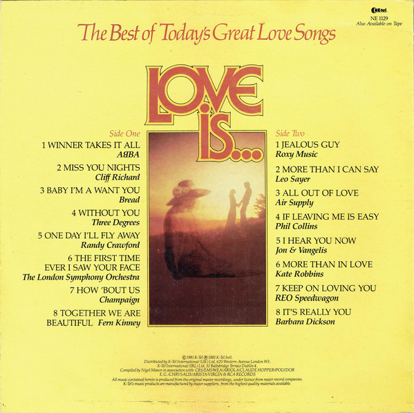 Various - Love Is... (LP, Comp, Orl) 12495
