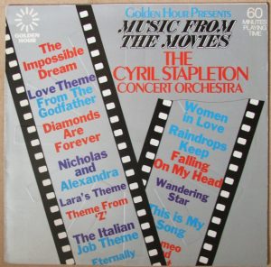 The Cyril Stapleton Concert Orchestra - Golden Hour Presents Music From The Movies (LP) 14256