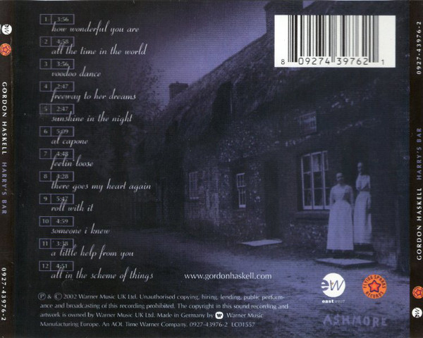 Gordon Haskell - Harry's Bar (CD, Album) 10240