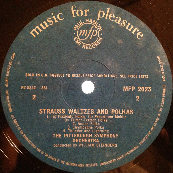 Strauss* - Waltzes And Polkas (LP, Comp) 14097