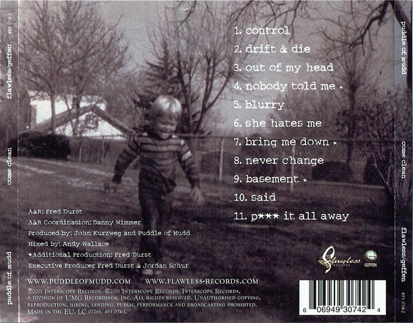 Puddle Of Mudd - Come Clean (CD, Album) 9895