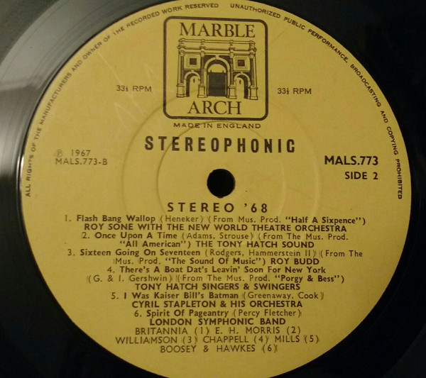 Various - Stereo '68 (LP, Comp) 13080