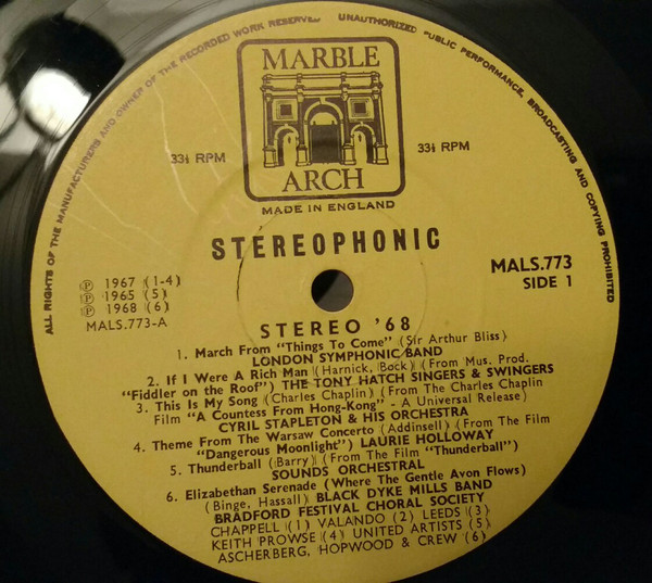 Various - Stereo '68 (LP, Comp) 13081