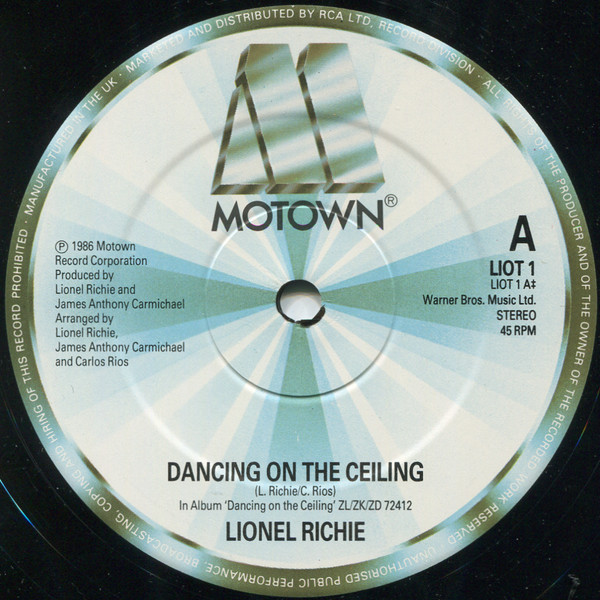 Lionel Richie - Dancing On The Ceiling (12", Single) 12552