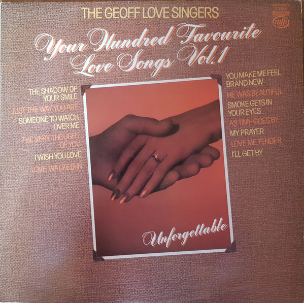 The Geoff Love Singers - Your Hundred Favourite Love Songs Vol.1 (LP) 13414