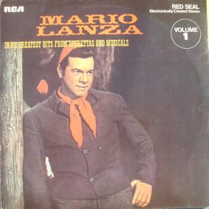 Mario Lanza - In His Greatest Hits From Operettas And Musicals Volume 1 (LP, Comp) 8370