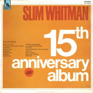 Slim Whitman - 15th Anniversary (LP, Album, Mono) 11117