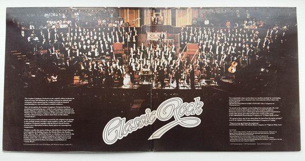 The London Symphony Orchestra And The Royal Choral Society - Classic Rock (LP, Album, Gat) 12119